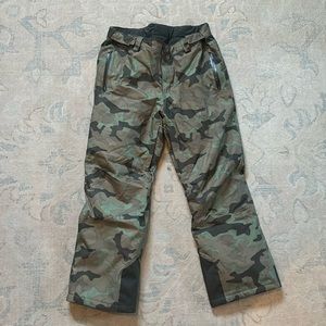 Columbia camo men’s ski pants, work once